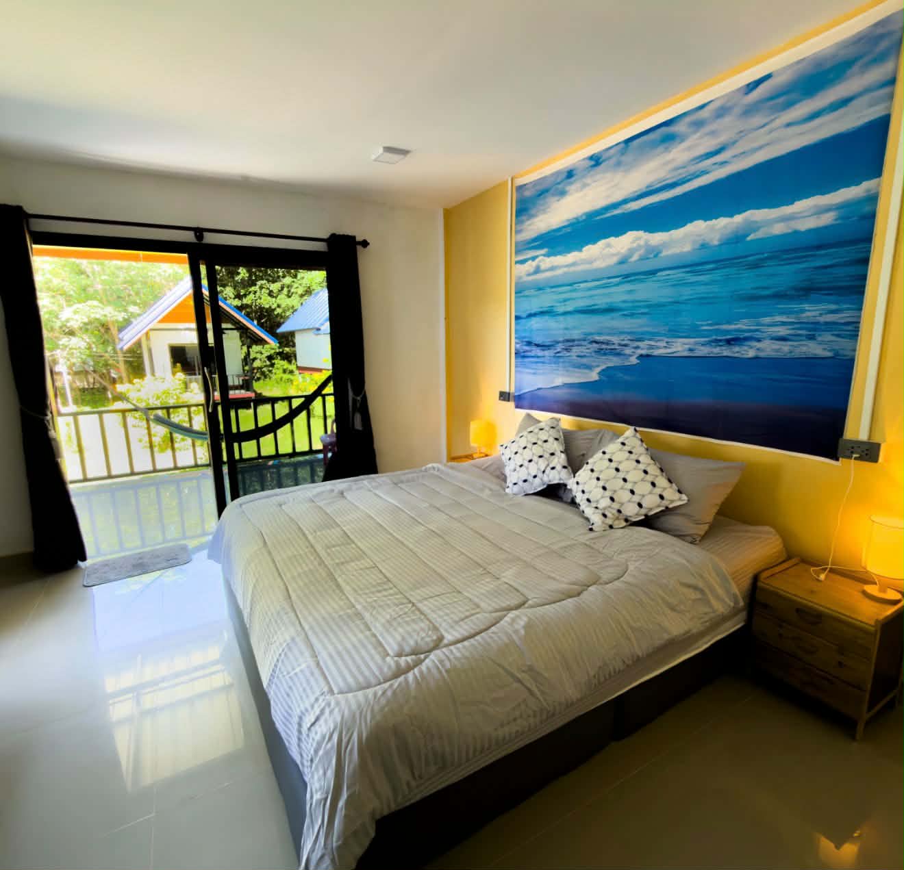 Standard bungalow with one big bed