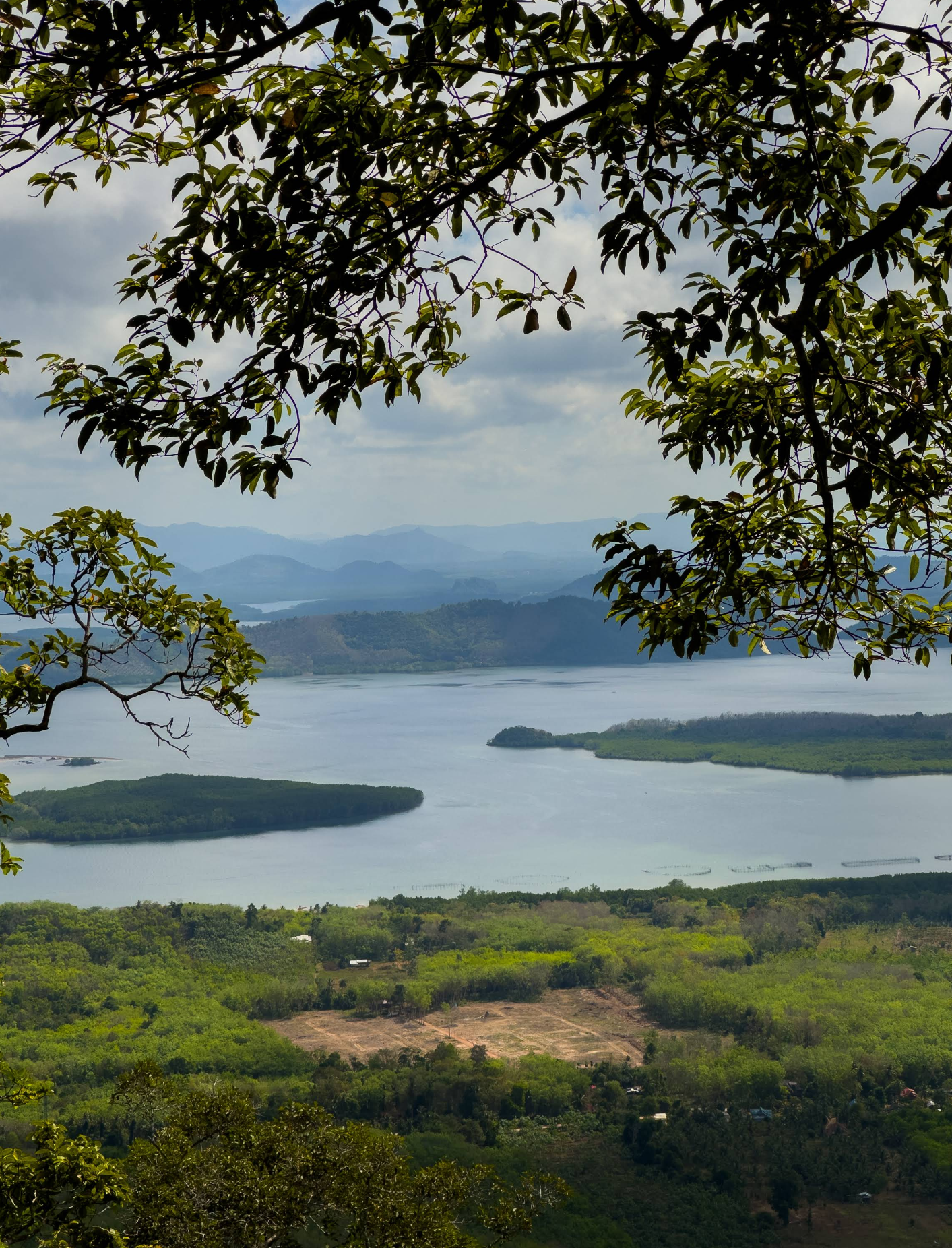 Islands seen from the Koh Pu trekking trail