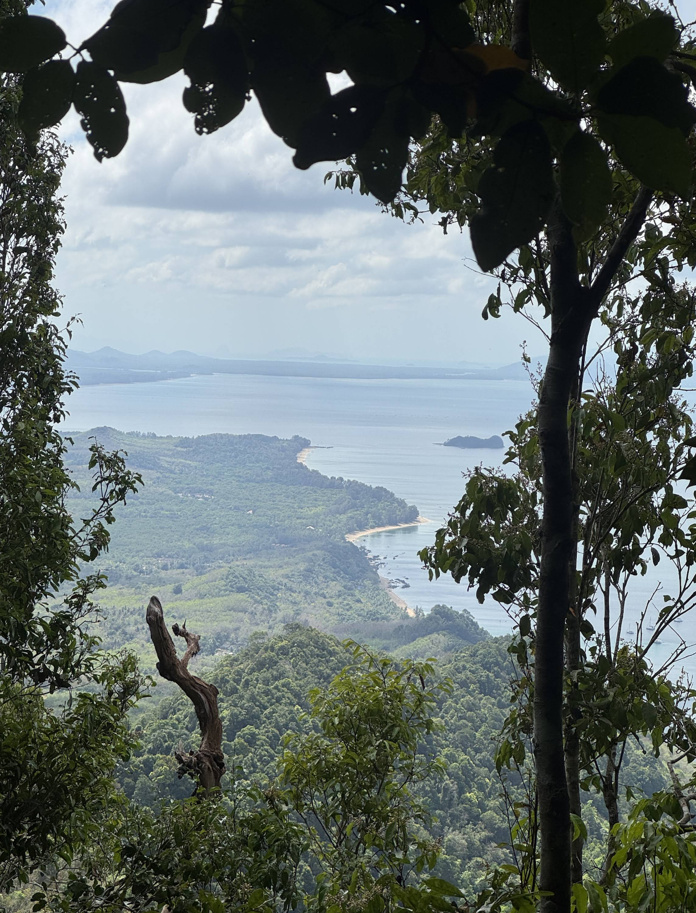 Koh Pu mountain hike view